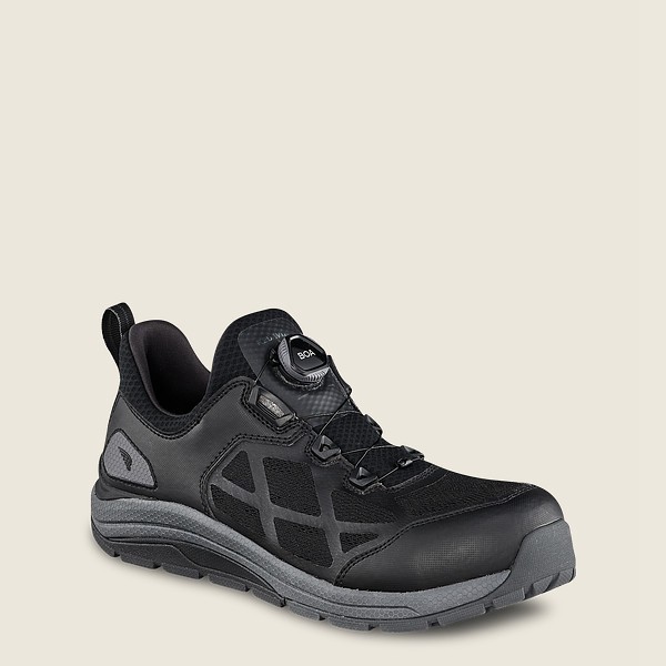 Red Wing Iş Ayakkabı Erkek - Cooltech™ Athletics - Safety Toe - Siyah/Gri - 21YDMFKWZ